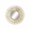 Miroir Mural DKD Home Decor Marron Rotin (70 X 4 X 70 Cm)