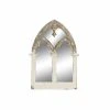 Miroir Mural DKD Home Decor Miroir Sapin Blanc (53 X 5.5 X 75.5 Cm)