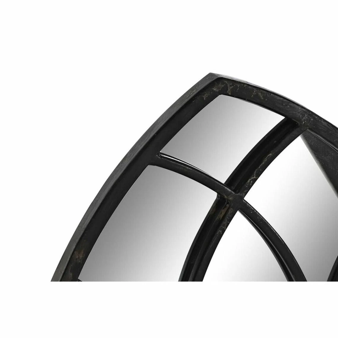 Miroir Mural DKD Home Decor Noir Métal Fenêtres (36 X 2 X 65 Cm) 5 Miroir Mural DKD Home Decor Noir Métal Fenêtres (36 X 2 X 65 Cm) – Image 3