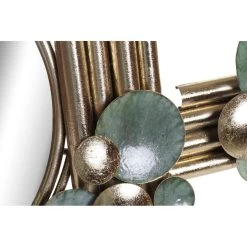 Miroir Mural DKD Home Decor Verre Doré Métal Vert (89.5 X 9 X 51 Cm) -Magasin Joss & Main miroir mural dkd home decor verre dore metal vert 895 x 9 x 51 cm 13634690 37506678 1140x1140