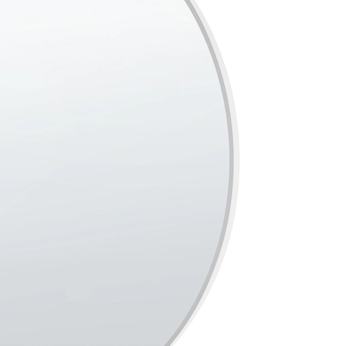 Beliani Miroir Mural Rond ⌀ 80 Cm Argenté ANNEMASSE 5 Beliani Miroir Mural Rond ⌀ 80 Cm Argenté ANNEMASSE – Image 3