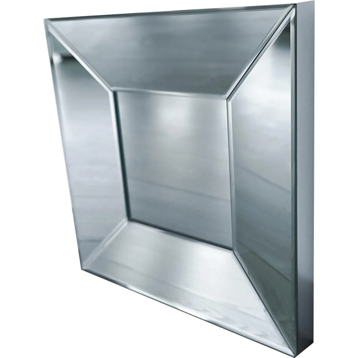 Vivenla Miroir Mural Ultra Design Carré Avec Contour Biseauté Effet 3D L. 50... 5 Vivenla Miroir Mural Ultra Design Carré Avec Contour Biseauté Effet 3D L. 50... – Image 3