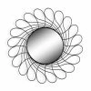 Miroir Mural Versa Noir Métal (2 X 40 X 40 Cm)