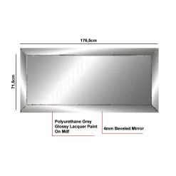 Vivenla Miroir Pour Bahut Design Argenté Fumé 176.5 X 5 X 71.5cm Collection ... 9 Vivenla Miroir Pour Bahut Design Argenté Fumé 176.5 X 5 X 71.5cm Collection ... -Magasin Joss & Main miroir pour bahut design argente fume 1765 x 5 x 715cm collection monaco monaco 13109964 35627434 1140x1140