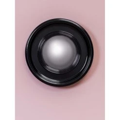 Alternative view of Chehoma Miroir Rond Laqué Noir CHOHE