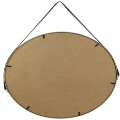 Paris Prix Miroir Rond Design Barbier 50cm Noir -Magasin Joss & Main miroir rond style barbier anse simili cuir 50 cm 9736280 25203862 862 1140x1140