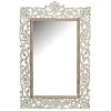 Aubry Gaspard Miroir Sculpté En Manguier Blanchi. -Magasin Joss & Main miroir sculpte en manguier blanchi 13841856 38379748 1140x1140