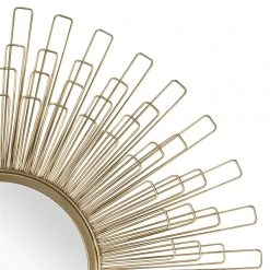 WOMO-DESIGN Miroir Soleil Doré Cadre Métallique Design Décoratif Bogota 80 Cm W... -Magasin Joss & Main miroir soleil dore cadre metallique design decoratif bogota 80 cm womo design 10460164 27081330 1140x1140