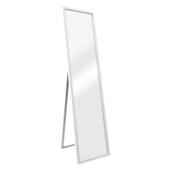En.casa Miroir Sur Pied Giovinazzo Psyché Inclinable 150 X 35 Cm Blanc [en.ca...