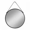 HOUSE NORDIC Miroir TRAPANI - Cadre En Acier Noir Et Sangle -Magasin Joss & Main miroir trapani cadre en acier noir et sangle 4001070 1140x1140