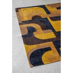 Louis De Poortere MODULE DESIGN - TAPIS GÉOMÉTRIQUE NUANCE -Magasin Joss & Main module design tapis gomtrique nuance 13674240 37691696 1140x1140