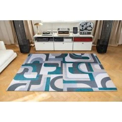 Louis De Poortere MODULE DESIGN - TAPIS GÉOMÉTRIQUE NUANCE -Magasin Joss & Main module design tapis gomtrique nuance 13675324 37696814 1140x1140