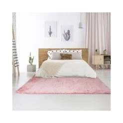 Mon Beau Tapis NEO YOGA - Tapis à Poils Longs Extra-doux Rose 160x230 -Magasin Joss & Main neo yoga 800 tapis 160439 160x230 rose 6 2