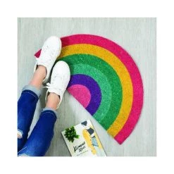 Fisura Paillasson Déco En Fibres De Coco 70 X 40 Cm Arc-en-Ciel. -Magasin Joss & Main paillasson deco en fibres de coco 70 x 40 cm arc en ciel 13592714 37321528 1140x1140