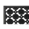Paillasson DKD Home Decor Noir Caoutchouc (2 Unités) (75 X 45 X 1.5 C...