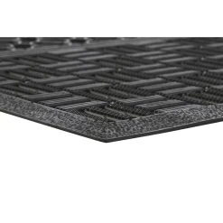 Paillasson DKD Home Decor Noir Caoutchouc (2 Unités) (75 X 45 X 1.5 C... -Magasin Joss & Main paillasson dkd home decor noir caoutchouc 2 unites 75 x 45 x 15 cm 13995014 38805442 1140x1140