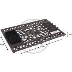 Aubry Gaspard Paillasson En Fonte Brosse Et Grattoir. 7 Aubry Gaspard Paillasson En Fonte Brosse Et Grattoir. -Magasin Joss & Main paillasson en fonte brosse et grattoir 7557394 19071672 1200x1200