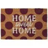 The Home Deco Factory Paillasson Fibre De Coco Avec Inscription 60 X 40 Cm Pois - Home Swee... -Magasin Joss & Main paillasson fibre de coco avec inscription 60 x 40 cm pois home sweet home 13636910 37512224 1140x1140