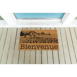 Aubry Gaspard Paillasson Coco Intérieur Extérieur 75 X 45 Cm Village De Provence B... -Magasin Joss & Main paillasson village de provence en coco 13972300 38735444 1140x1140