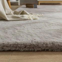 Paco Home Poils Longs Tapis De Salon Shaggy Imitation Fourrure Lapin Moelleux Gr... -Magasin Joss & Main poils longs tapis de salon shaggy imitation fourrure lapin moelleux gris 13723468 37865260 1140x1140