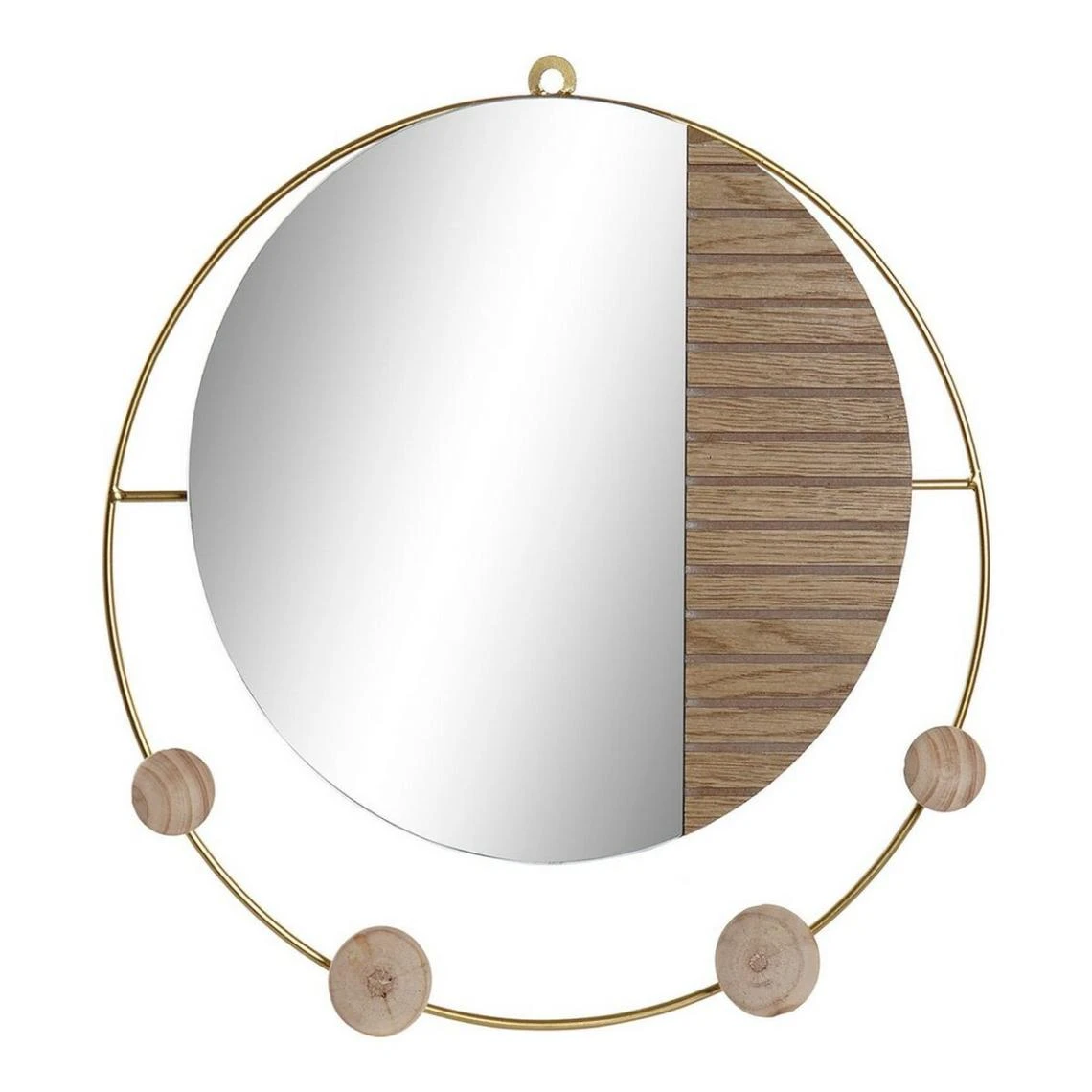 Portemanteau DKD Home Decor Métal Verre Doré (39.5 X 3 X 39.5 Cm) 3 Portemanteau DKD Home Decor Métal Verre Doré (39.5 X 3 X 39.5 Cm)