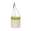 Francodim INTL / International Pot De Fleurs à Suspendre Bicolore Vert Blanc FLORA 1 Francodim INTL / International Pot De Fleurs à Suspendre Bicolore Vert Blanc FLORA -Magasin Joss & Main pot de fleur a suspendre bicolore vert blanc flora design 257933 1140x1140