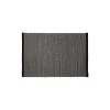 Premier Housewares Bosie Tapis Tissé, Noir, Petit