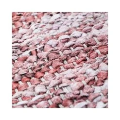 Mon Beau Tapis SKIN - Tapis En Cuir Tressé Rose Poudré 160x230 -Magasin Joss & Main skin 800 tapis 160652 160x230 rose poudre 3