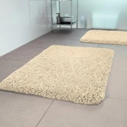 Spirella Tapis De Bain Microfibre HIGHLAND 55x65cm Ecru -Magasin Joss & Main spirella tapis de bain microfibre highland 55x65cm ecru 10716362 27900642 1140x1140