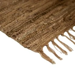 Thedecofactory STAIRS - Tapis En Cuir Tressé Taupe 60x90 -Magasin Joss & Main stairs tapis en cuir tresse taupe 60x90 14086450 39140956 1140x1140