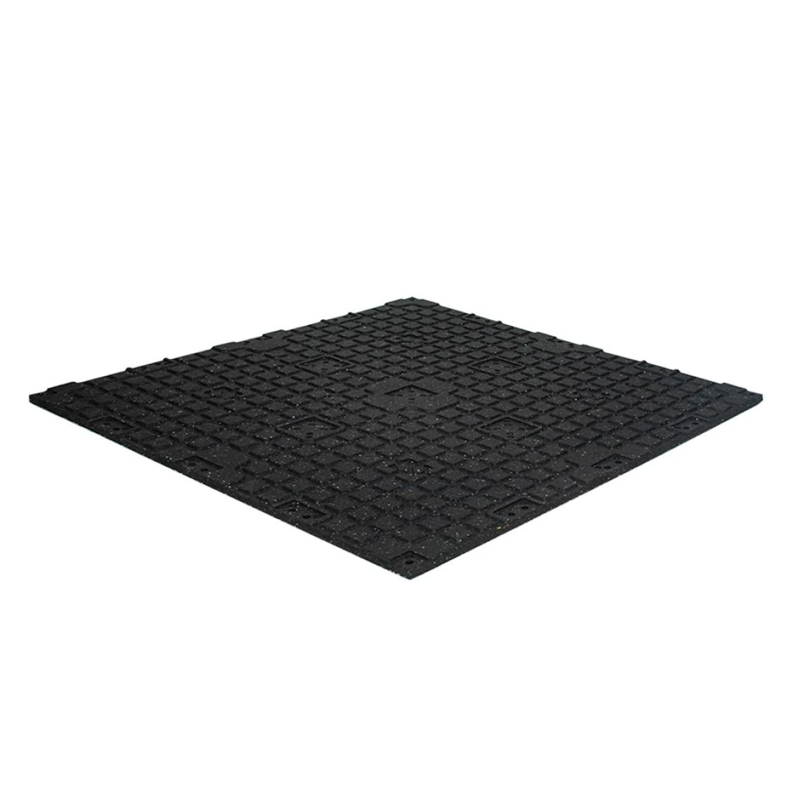 IVOL Stockz Sportvloertegel 'Pure Black' - 100x100 Cm - 20 Mm - Zwart EPDM ... 6 IVOL Stockz Sportvloertegel 'Pure Black' - 100x100 Cm - 20 Mm - Zwart EPDM ... – Image 4