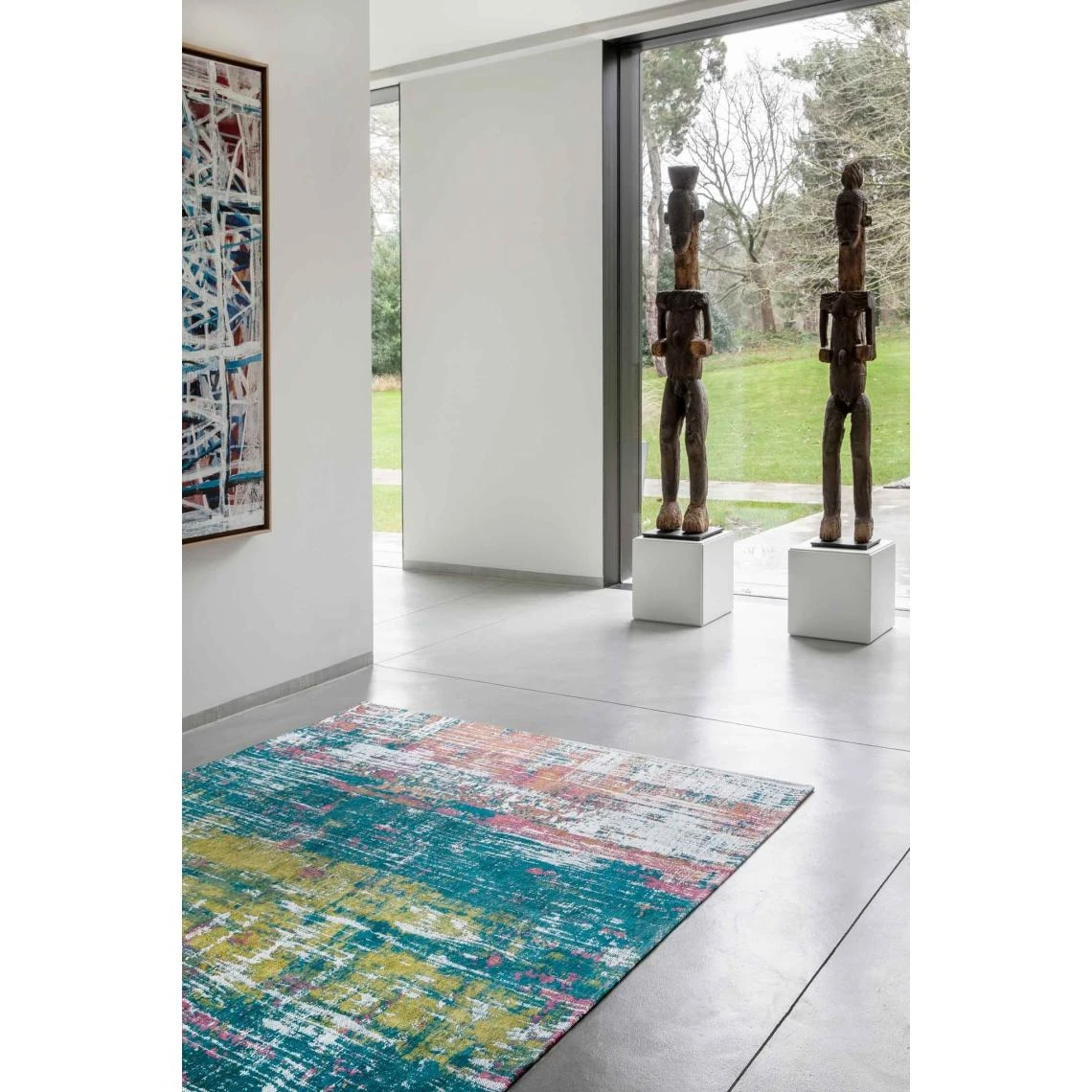 Louis De Poortere STREAKS DESIGN - TAPIS ABSTRAIT ATLANTIQUE 6 Louis De Poortere STREAKS DESIGN - TAPIS ABSTRAIT ATLANTIQUE – Image 4