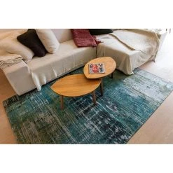 Louis De Poortere STREAKS DESIGN - TAPIS ABSTRAIT ATLANTIQUE -Magasin Joss & Main streaks design tapis abstrait atlantique 13678856 37714552 1140x1140