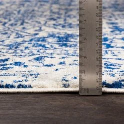 Surya AGATHE - Tapis Vintage, Bleu Foncé, Gris Clair Et Beige - 160x220cm -Magasin Joss & Main surya agathe 160x220cm 12016806 31822292 1140x1140