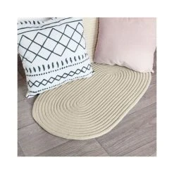 Mon Beau Tapis TAM TAM - Tapis En Coton Réversible Effet Cordage écru 50x80 -Magasin Joss & Main tamtam 800 430801 50x80 ecru 5 1