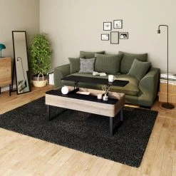 Magasin Joss & Main -Magasin Joss & Main tapis 160x230 cm romy noir 13823172 38293578 1140x1140