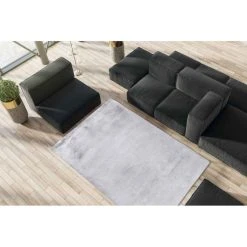 Paris Prix Tapis à Poils Longs Uni Saika Anthracite & Blanc 80 X 150 Cm -Magasin Joss & Main tapis a poils longs uni saika anthracite et blanc 80 x 150 cm 14143900 39442760 1140x1140