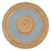 Atmosphera, Createur D'Interieur Tapis Berlingot En Jute D90cm Bleu - ATMOSPHERA -Magasin Joss & Main tapis berlingot en jute d90cm bleu atmosphera 13911094 38576450 1140x1140
