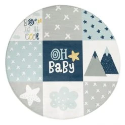 Paco Home Tapis Chambre Enfant Tapis De Jeux Tapis Bébé Losanges Étoiles Gris... -Magasin Joss & Main tapis chambre enfant tapis de jeux tapis bebe losanges toiles gris bleu blanc 9245611 24137247 1140x1140