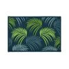Douceur D'Intérieur Tapis Décoratif En Polyester - L 40 X L 60 Cm - Imprimé Végétal 2 -Magasin Joss & Main tapis dcoratif en polyester l 40 x l 60 cm imprim vgtal 2