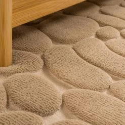 Paco Home Tapis De Bain Lavable En Machine Antidérapant Moelleux Motife Pierre ... -Magasin Joss & Main tapis de bain lavable en machine antiderapant moelleux motife pierre beige 13695524 37760020 1140x1140
