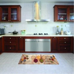 Alternative view of ALTER Tapis De Cuisine, 100% Made In Italy, Tapis Antitache Avec Impression ...