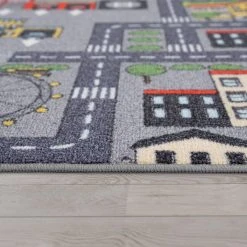 Paco Home Tapis De Jeu Tapis Pour Enfants Chambre D'Enfant Motifs Rues Avec Voit... -Magasin Joss & Main tapis de jeu tapis pour enfants chambre denfant motifs rues avec voiture gris 7793945 19705061 1200x1200