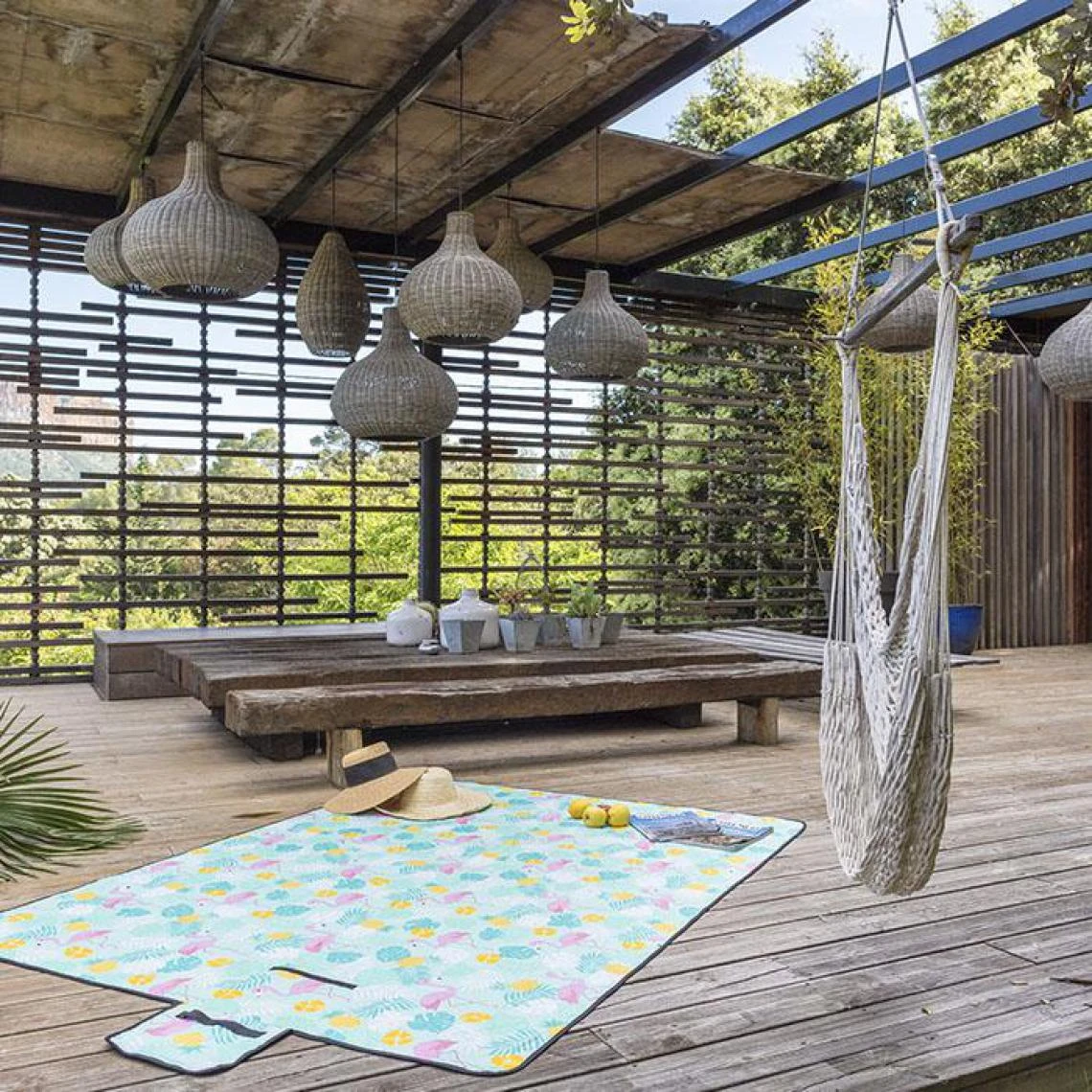 RED DECO Tapis Couverture Multi-usage Imperméable 200x200cm - Bahamas2020 - RE... 3 RED DECO Tapis Couverture Multi-usage Imperméable 200x200cm - Bahamas2020 - RE...
