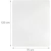 HELLOSHOP26 Tapis De Protection Bureau Sol Transparent 75 X 120 Cm 13_0002837