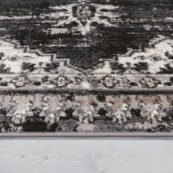 Paco Home Tapis De Salon Poils Ras Marocain Mandala Geometrique Noir Gris -Magasin Joss & Main tapis de salon poils ras marocain mandala geometrique noir gris 12285130 32724746 1140x1140