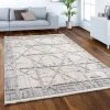 Paco Home Tapis De Salon Poils Ras Motif Boho Geometrique 3D Franges Crème -Magasin Joss & Main tapis de salon poils ras motif boho geometrique 3d franges creme 13646786 37549262 1140x1140