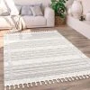 Paco Home Tapis De Salon Poils Ras Motif Ethnique Motif Geometrique Losange Rayu... -Magasin Joss & Main tapis de salon poils ras motif ethnique motif geometrique losange rayures creme 13575170 37198986 1140x1140