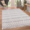 Paco Home Tapis De Salon Poils Ras Motif Scandinave 3D Motif Losange Franges Gri... -Magasin Joss & Main tapis de salon poils ras motif scandinave 3d motif losange franges gris 13723440 37865174 1140x1140
