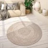 Paco Home Tapis De Salon Rond Poils Ras Fait Main Motif Monochrome Moderne Beige -Magasin Joss & Main tapis de salon rond poils ras fait main motif monochrome moderne beige 10469954 27107214 1140x1140